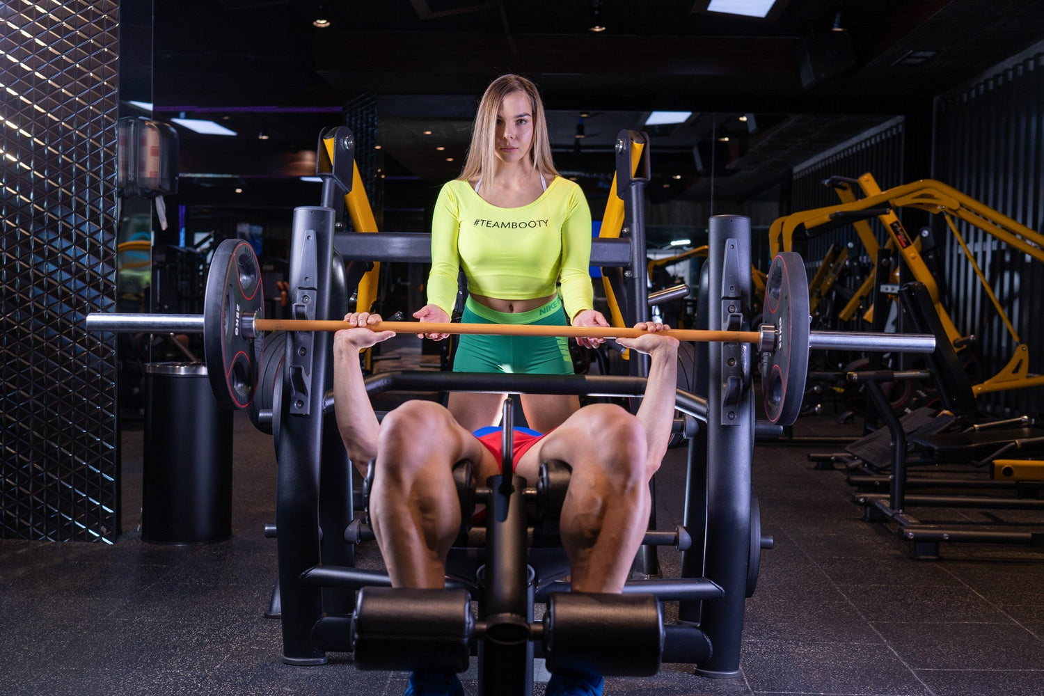 Profi Olympische Hantelbank (mit Abfall) Active Gym USA Premium