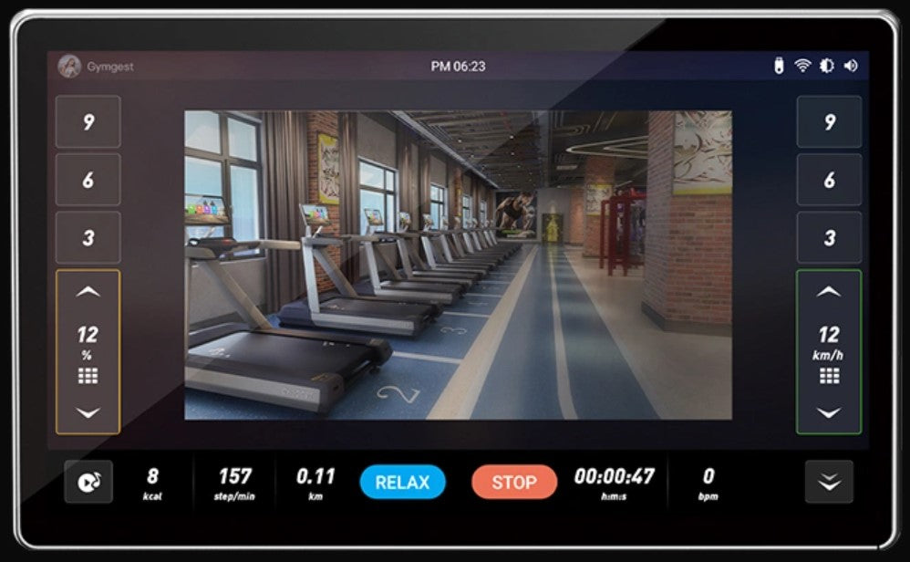 Smart Laufband mit Touchscreen Evolve CT-215X BL
